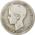 Coin, Spain, Alfonso XIII, Peseta, 1900, VF(30-35), Silver, KM:706