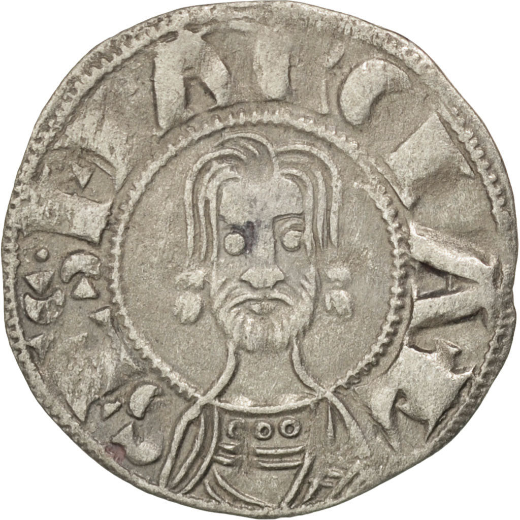 FRANCE, Denarius, Limoges, AU(50-53), Silver, Boudeau #392, 0.99