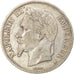 Moneta, Francja, Napoleon III, Napoléon III, 5 Francs, 1868, Paris, VF(30-35)