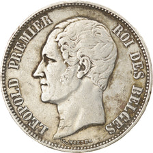 Coin, Belgium, Leopold I, 5 Francs, 5 Frank, 1849, VF(30-35), Silver, KM:17