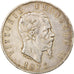 Münze, Italien, Vittorio Emanuele II, 5 Lire, 1873, Milan, SS, Silber, KM:8.3