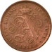 Coin, Belgium, Albert I, 2 Centimes, 1911, AU(50-53), Copper, KM:65