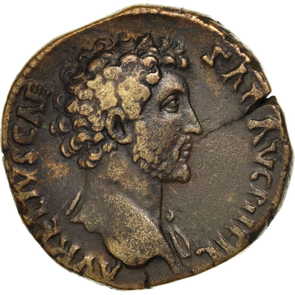 Marcus Aurelius, Sestertius, Rome, AU(50-53), Bronze, RIC #1312, 26.00