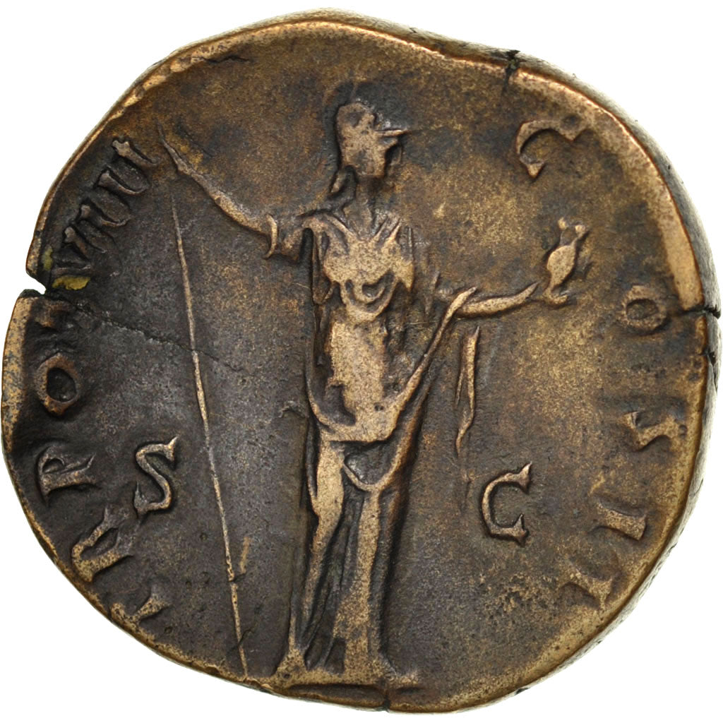 Marcus Aurelius, Sestertius, Rome, AU(50-53), Bronze, RIC #1312, 26.00