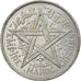 Coin, Morocco, Mohammed V, Franc, 1951, Paris, MS(60-62), Aluminum, KM:46
