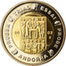 Andorra, medaglia, 2 E, Essai-Trial, 2003, Exonumia, FDC, Bi-metallico