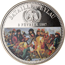 Francia, medalla, Napoléon Ier, Bataille Eylau (1807), FDC, Cobre - níquel