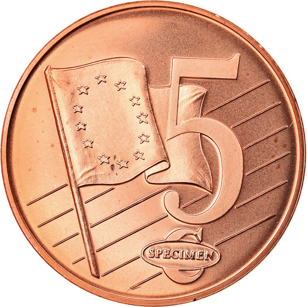 Bulgaria, Medal, 5 C, Essai-Trial, 2003, Exonumia, MS(65-70), Copper
