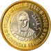 Eslovaquia, medalla, 1 E, Essai-Trial, 2003, Exonumia, FDC, Bimetálico