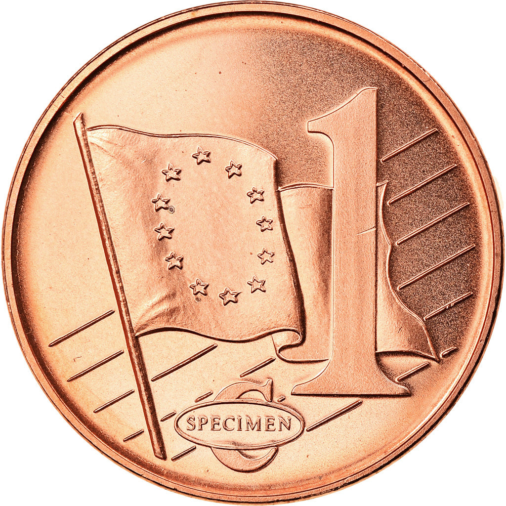 Eslovaquia, medalla, 1 C, Essai Trial, 2003, Exonumia, FDC, Cobre