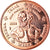 Malta, Medal, 2 C, Essai Trial, 2003, Exonumia, MS(60-62), Miedź platerowana