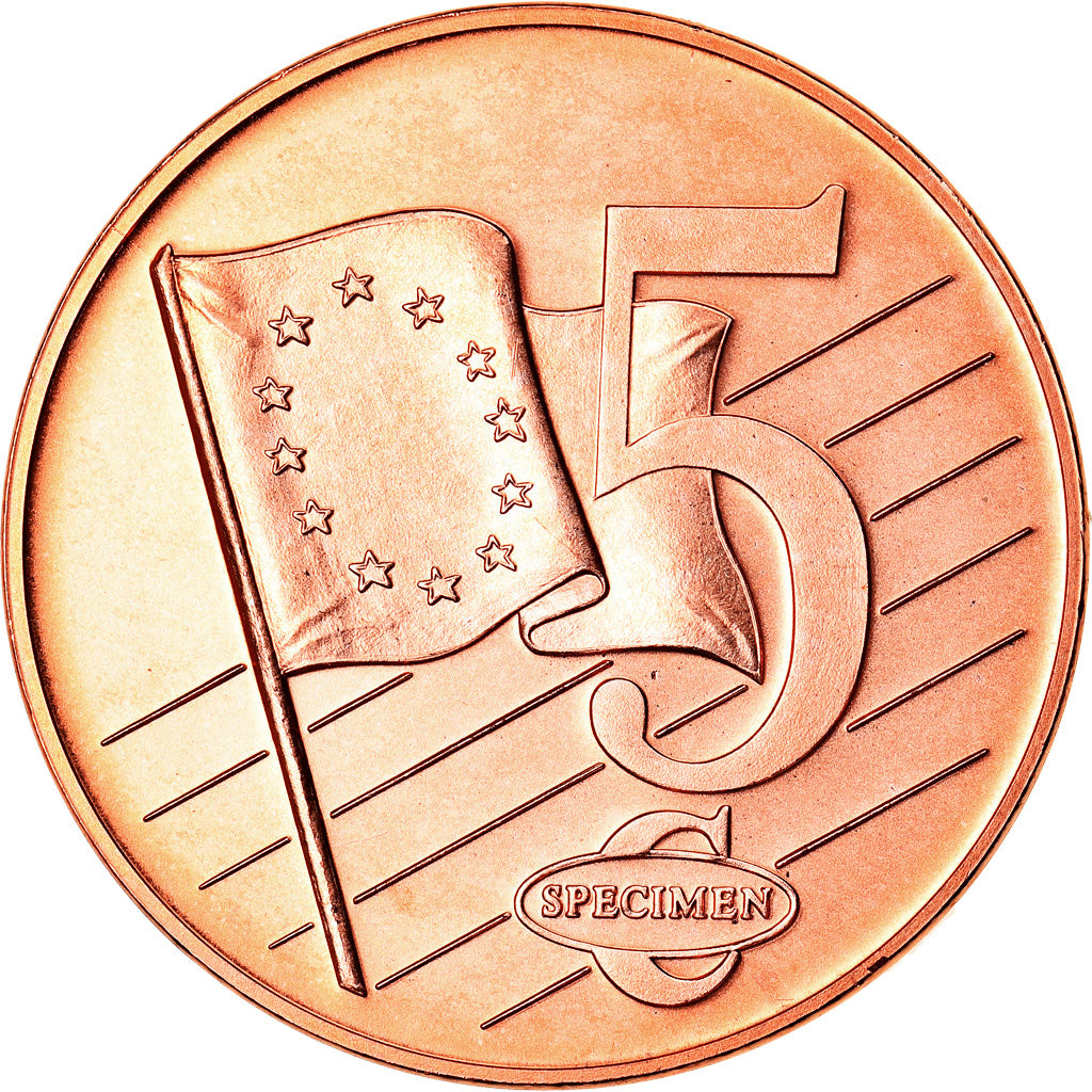Jersey, Medaille, 5 C, Essai-Trial, 2003, Exonumia, STGL, Copper Plated Steel