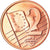Jersey, Medal, 2 C, Essai Trial, 2003, Exonumia, MS(65-70), Miedź platerowana