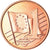 Jersey, Medal, 1 C, Essai Trial, 2003, Exonumia, MS(63), Aço Cromado a Cobre