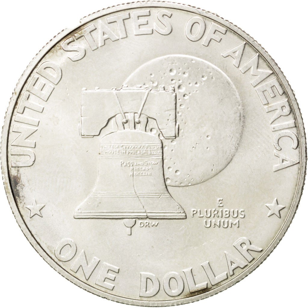 UNITED STATES, Eisenhower Dollar, Dollar, 1976, U.S. Mint, KM #206a, MS(65-70),.