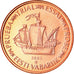 Estonia, medalla, 1 C, Essai Trial, 2003, Exonumia, FDC, Cobre