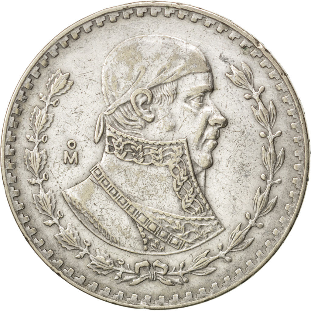 Mexique, République, 1 Peso, 1962, Mexico City, KM 459