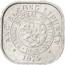 PHILIPPINES, Sentimo, 1975, KM #205, MS(63), Aluminum, 19, 1.22