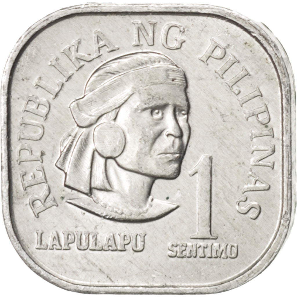 PHILIPPINES, Sentimo, 1975, KM #205, MS(63), Aluminum, 19, 1.22