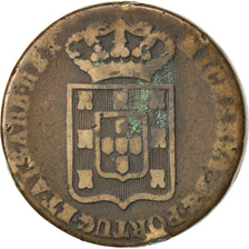 Portogallo, Miguel, 40 Reis, Pataco, 1832, MB, Bronzo, KM:391