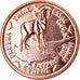 Cyprus, Medal, 1 C, Essai Trial, 2003, Exonumia, AU(55-58), Copper Plated Steel