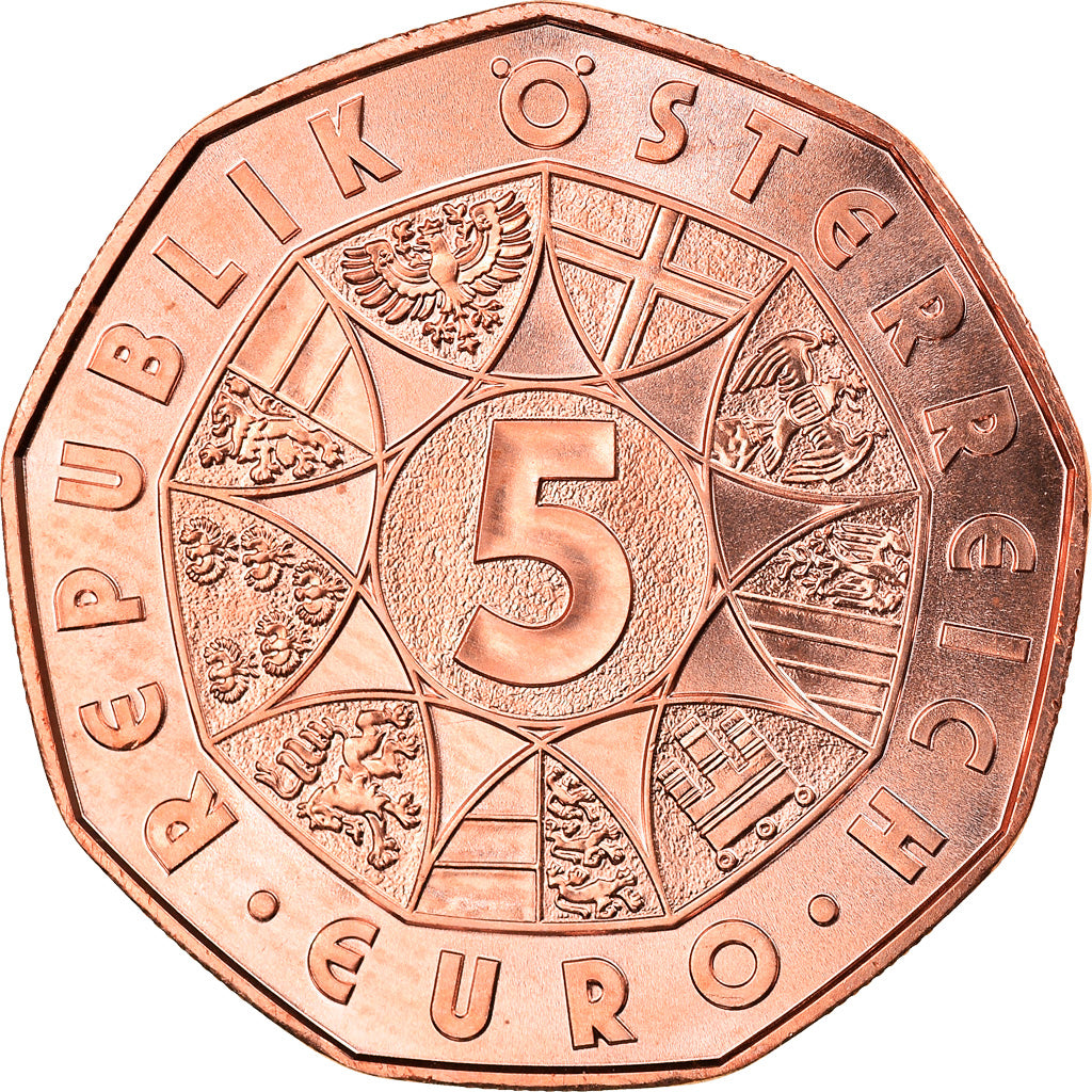 Austria, 5 Euro, Haras de Piber, 2020, Vienna, MS(63), Copper