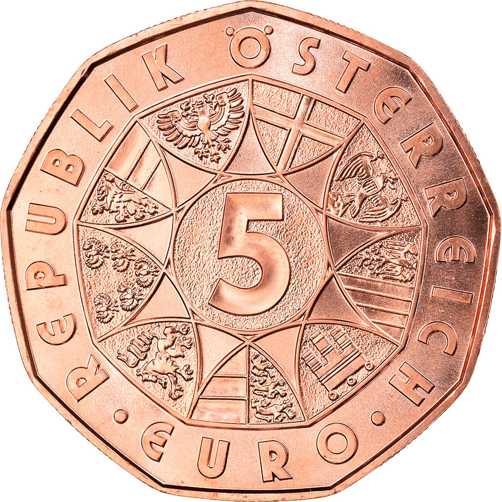 Austria, 5 Euro, Haras de Piber, 2020, Vienna, MS(63), Copper