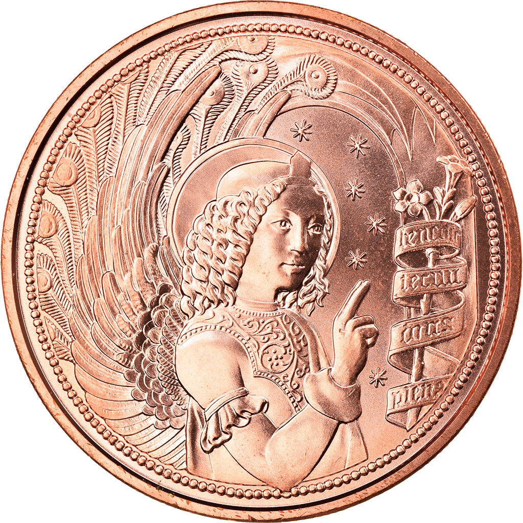 Austria, 10 Euro, Gabriel The Revealing Angel, 2017, MS(63), Copper