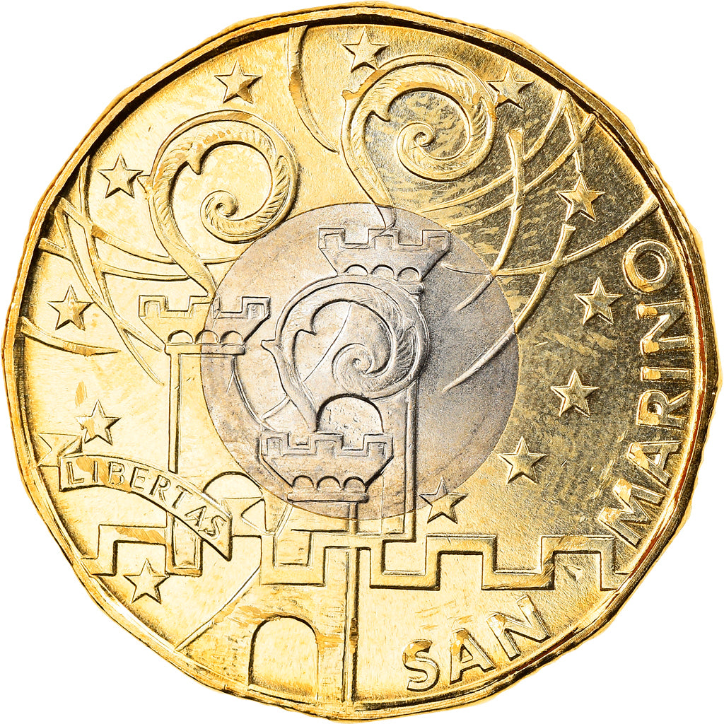 San Marino, 5 Euro, Marco Simoncelli, 2017, SPL, Bi-metallico