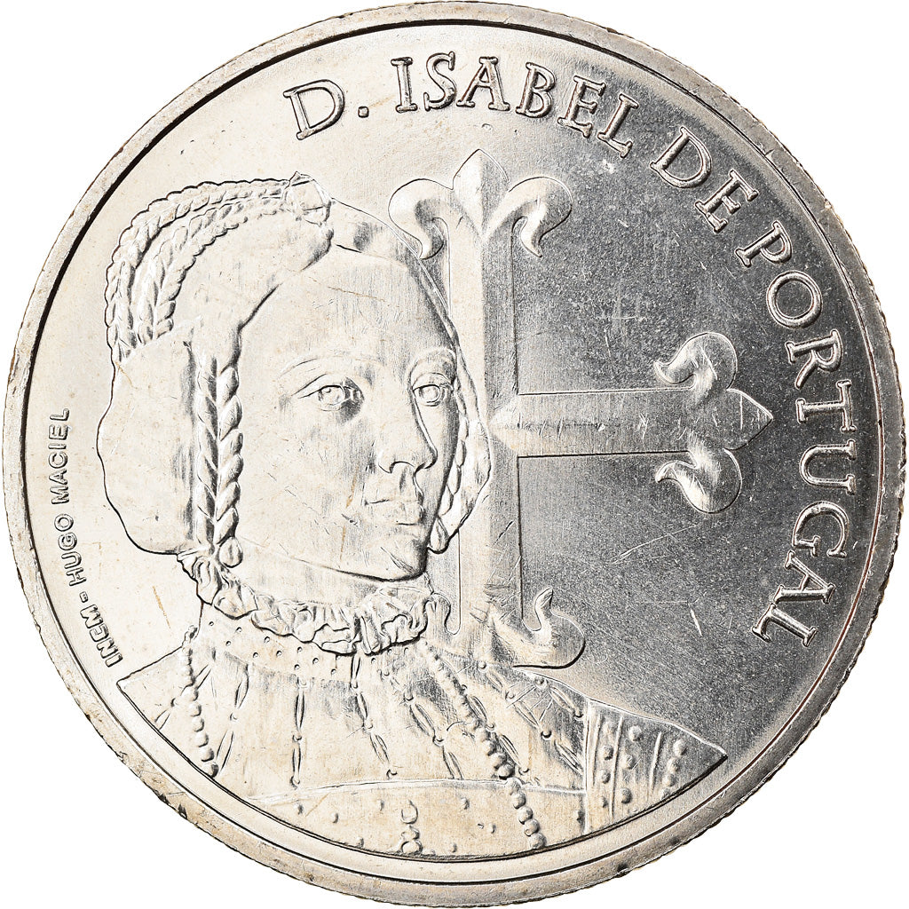 Portugal, 5 Euro, Isabelle de Portugal, 2015, MS(63), Copper-nickel
