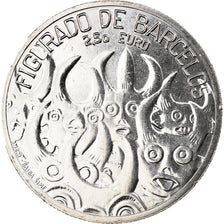 Portugal, 2-1/2 Euro, Figurado de Barcelos, 2016, MS(63), Copper-nickel