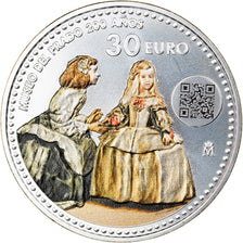 España, 30 Euro, Prado Museum, 2019, FDC, Plata