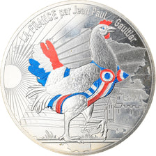 France, 50 Euro, Jean Paul Gaultier - La Poule, 2017, Paris, MS(65-70), Silver