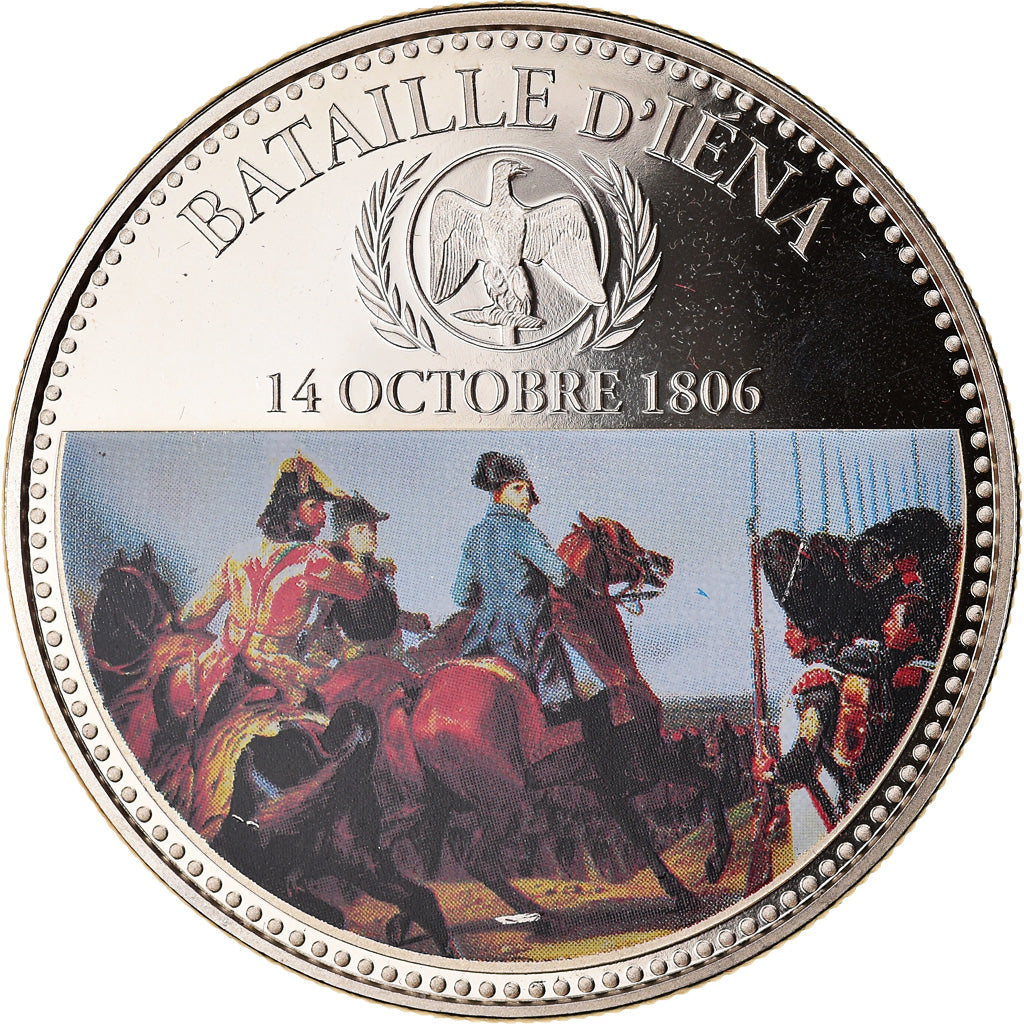 France, Médaille, Napoléon Ier, Bataille d'Iéna (1806), FDC, Copper-nickel