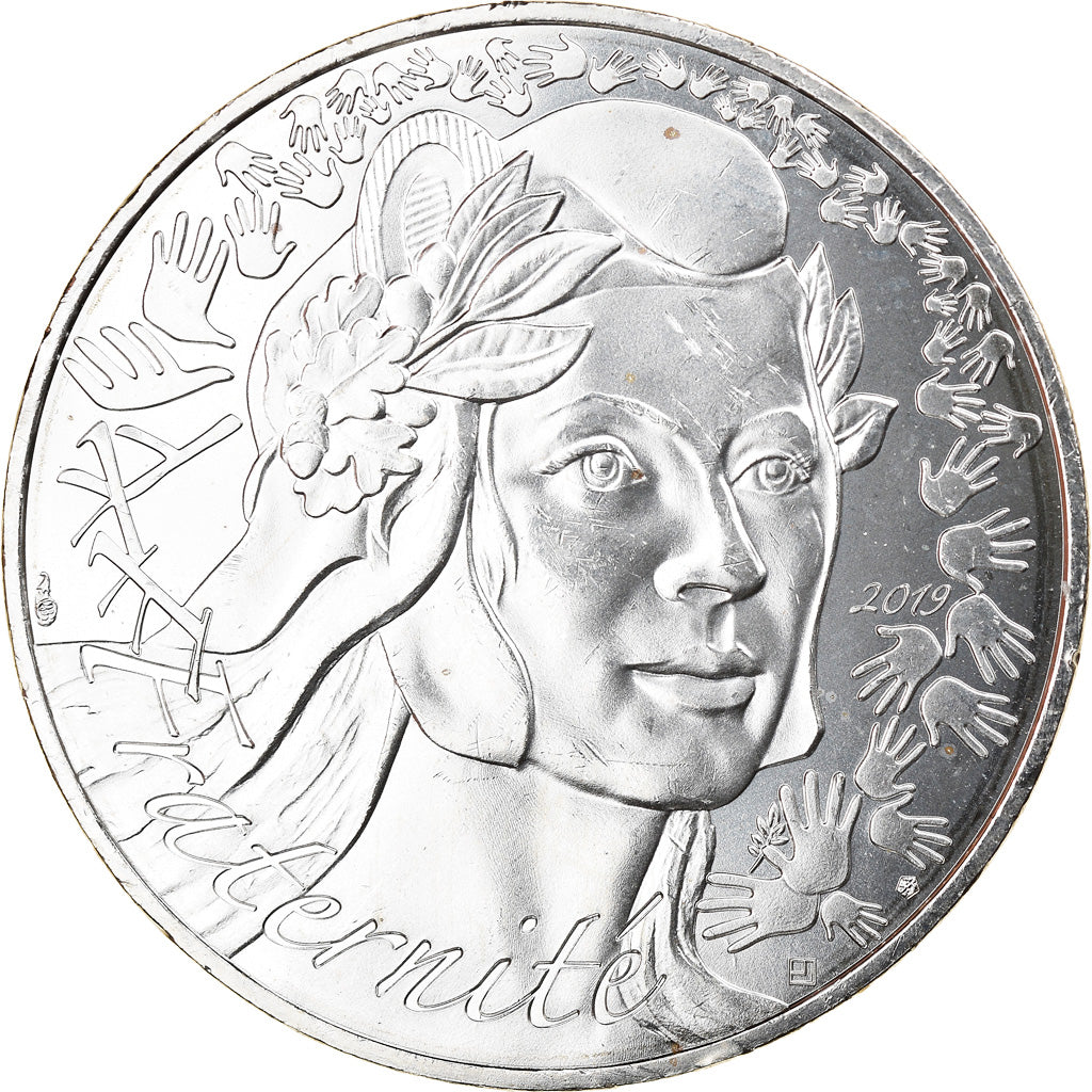 France, 20 Euro, Marianne, 2019, Paris, MS(60-62), Silver