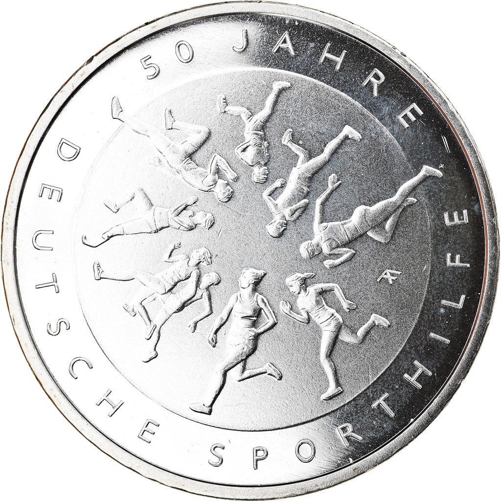 Bundesrepublik Deutschland, 20 Euro, 50 Jahre Deutsche Sporthilfe, 2017, Munich