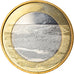 Finland, 5 Euro, PALLASTUNTURI, 2018, Vantaa, MS(63), Bi-Metallic