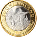Finland, 5 Euro, Le lynx boréal en Häme, 2015, MS(63), Bi-Metallic
