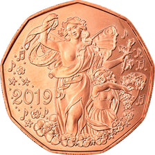 Österreich, 5 Euro, New Year, 2019, STGL, Kupfer