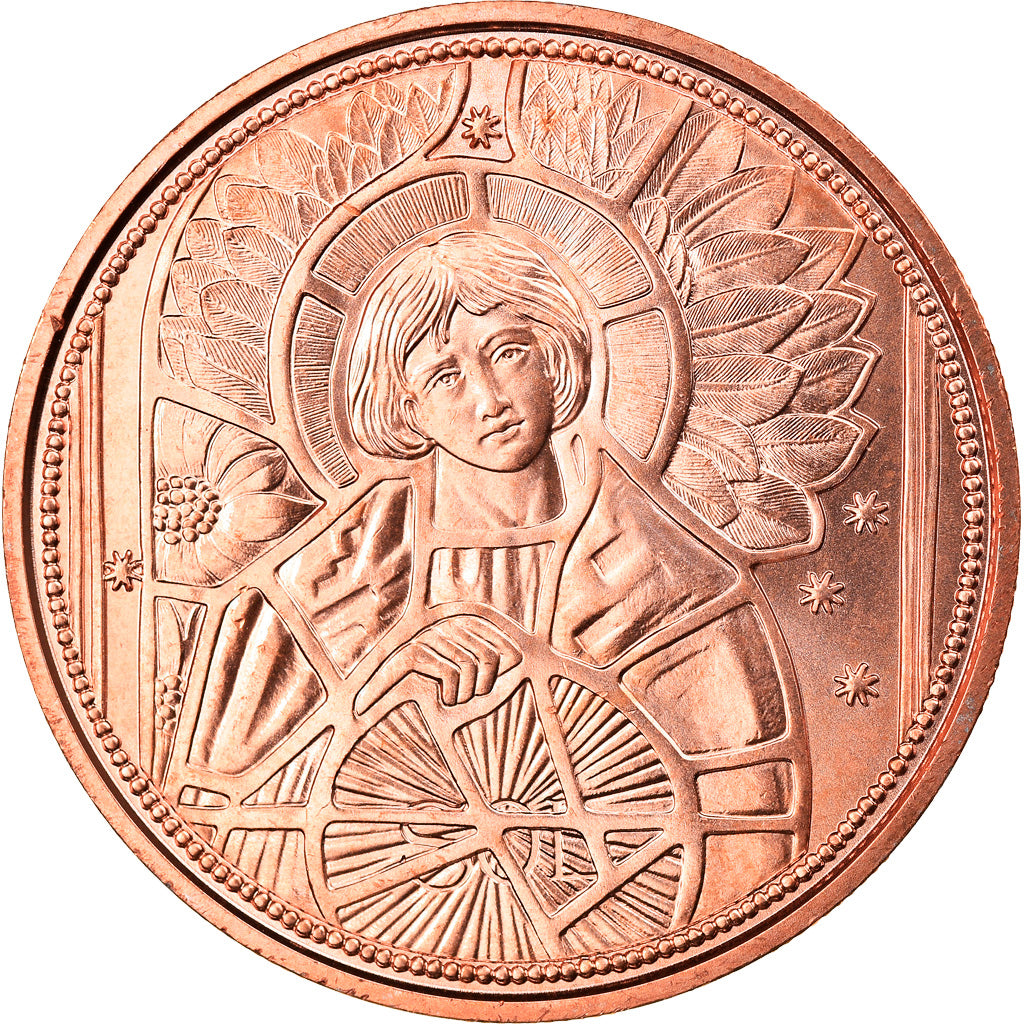 Austria, 10 Euro, The Illuminating Angel, 2018, MS(65-70), Copper