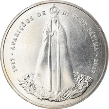 Portugal, 2-1/2 Euro, Notre-Dame de Fátima, 2017, MS(64), Copper-nickel