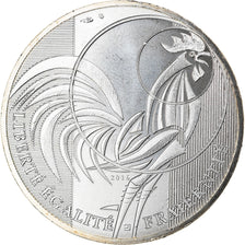 France, 10 Euro, Coq, 2016, MS(65-70), Silver, Gadoury:EU797