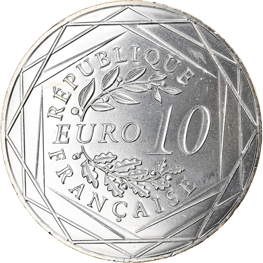 France, Monnaie de Paris, 10 Euro, Auguste Rodin, 2017, Paris, SPL+, Argent