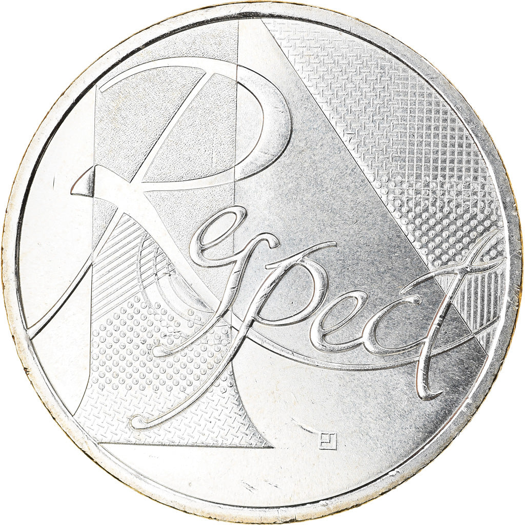 France, 25 Euro, Respect, 2013, Paris, MS(64), Silver