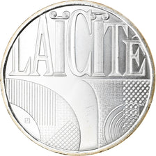 France, 25 Euro, Laicité, 2013, Paris, MS(64), Silver