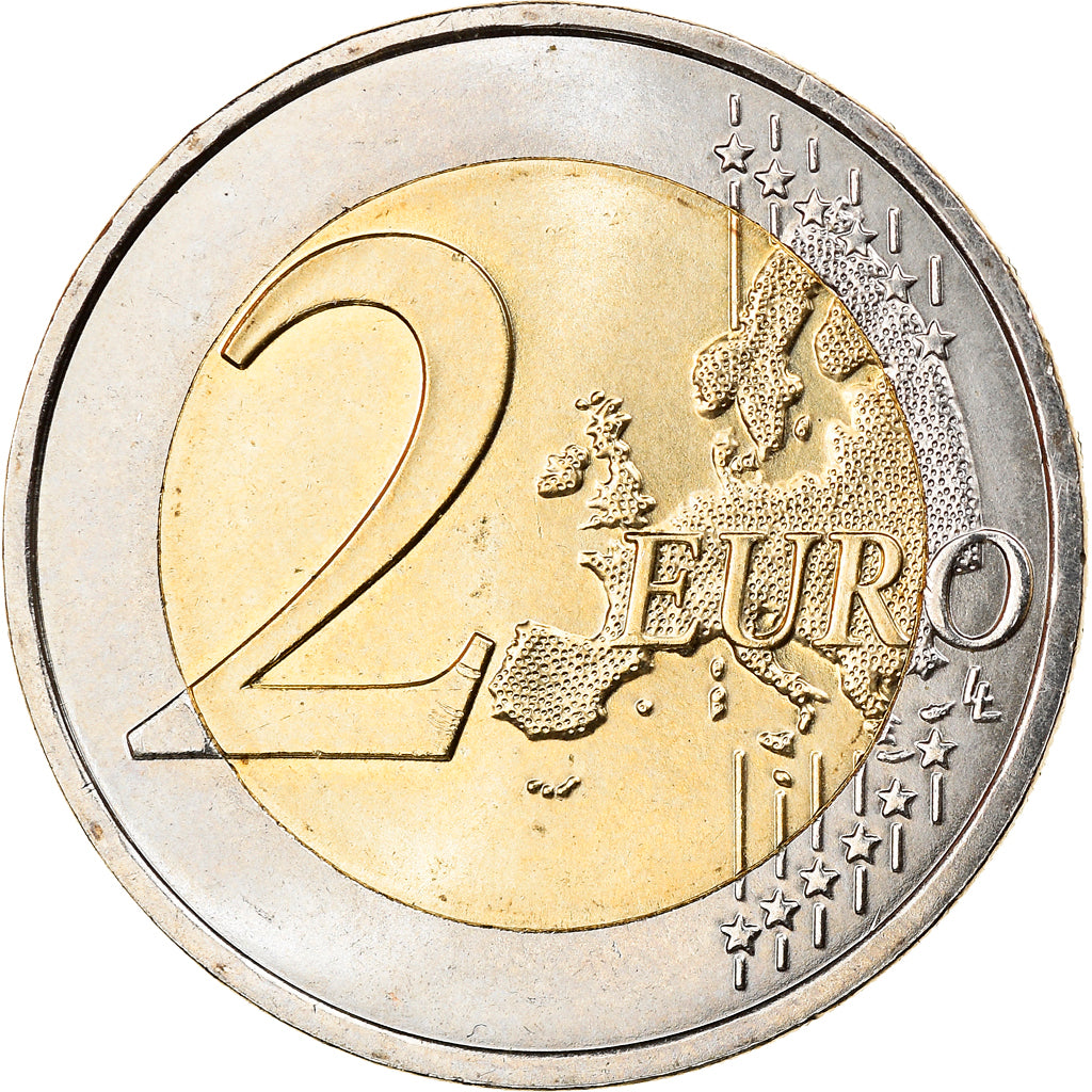 France, 2 Euro, Paix, 2015, SUP+, Bi-Metallic