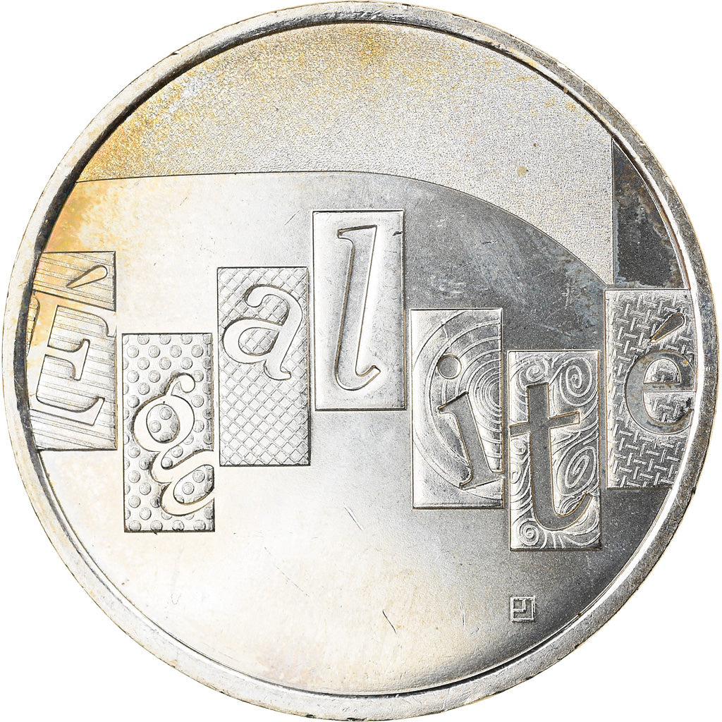 France, 5 Euro, Egalité, 2013, MS(60-62), Silver, Gadoury:EU646