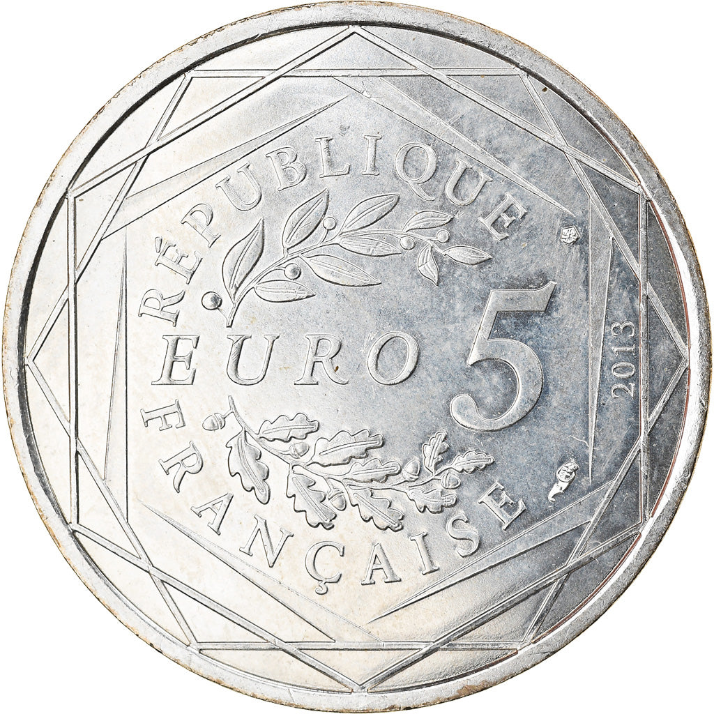 France, 5 Euro, Egalité, 2013, SUP, Argent, Gadoury:EU646