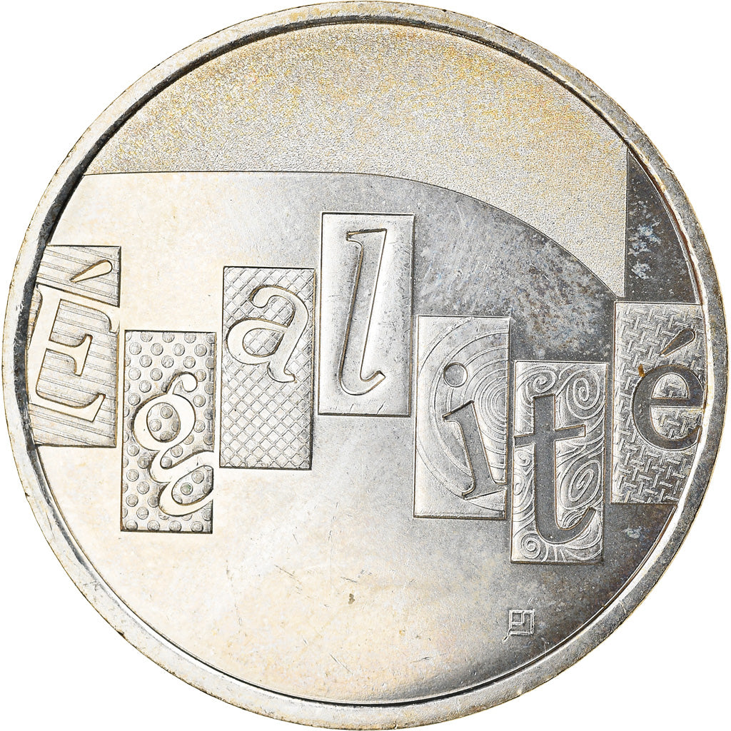 France, 5 Euro, Egalité, 2013, MS(60-62), Silver, Gadoury:EU646