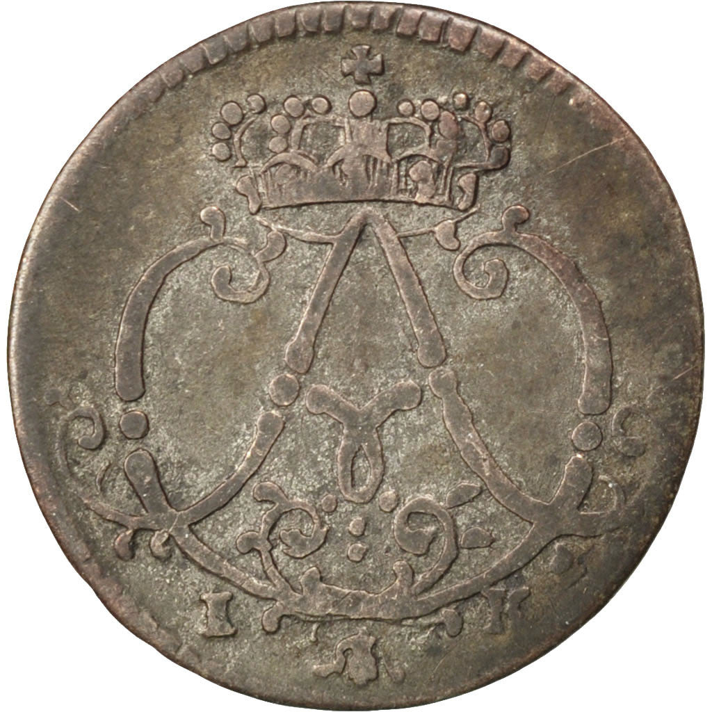 Coin, German States, MUNSTER, Clemens August, 1/24 Thaler, Groschen, 1755